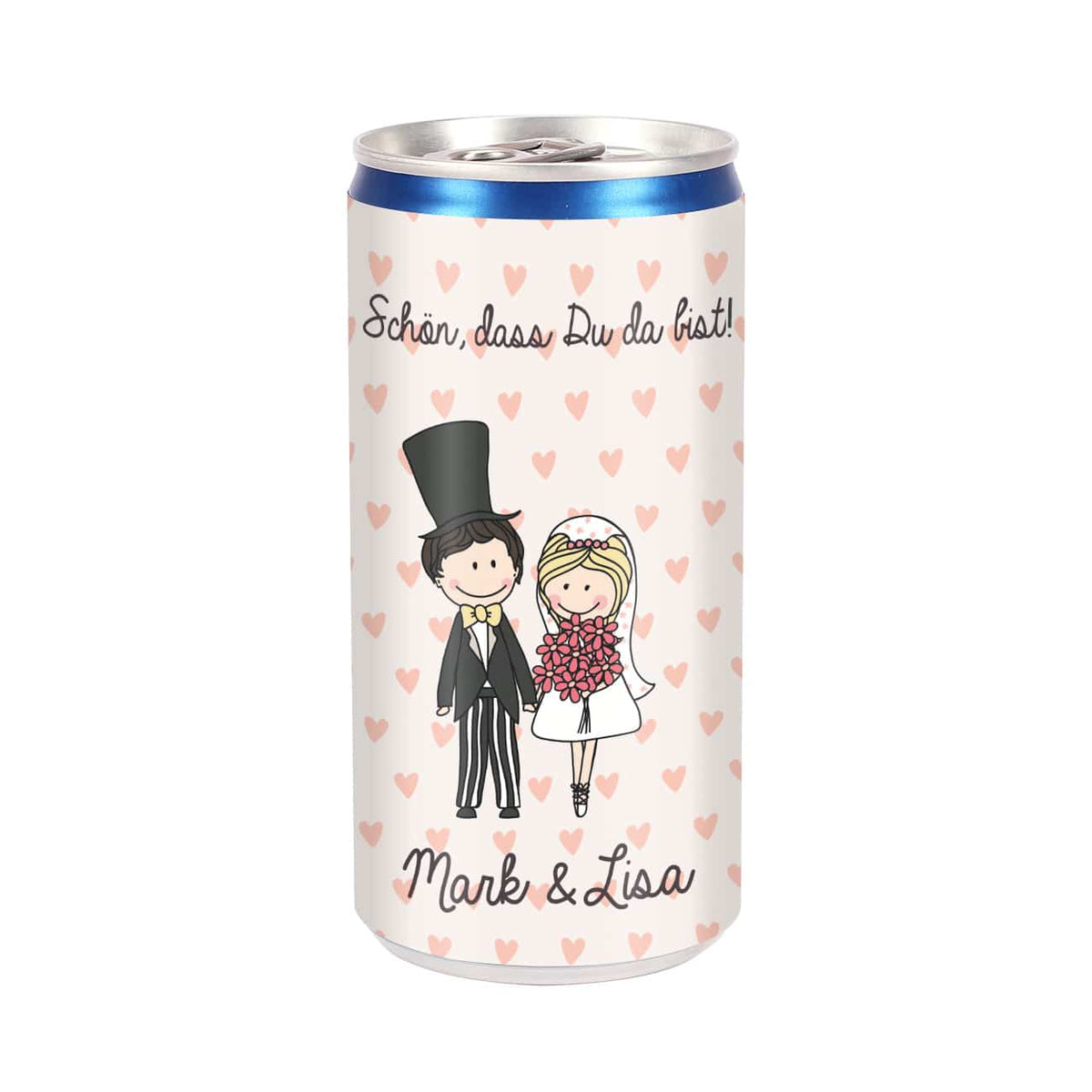 Gastgeschenk zur Hochzeit - City Secco mit persönlichem Etikett