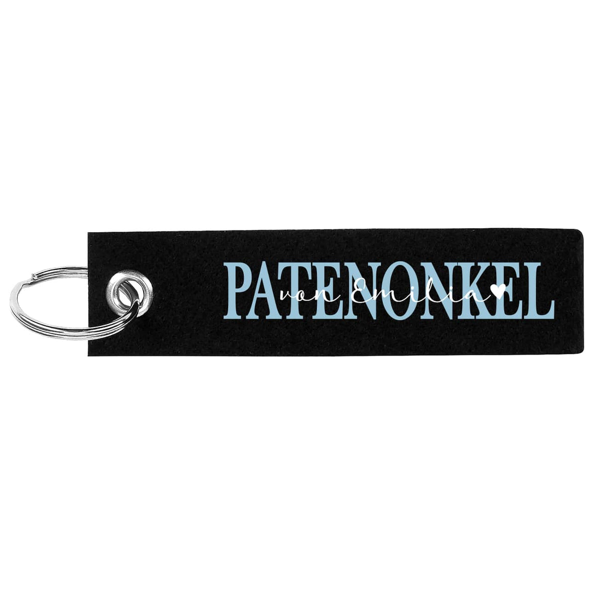 Filz Schlüsselanhänger für den Patenonkel