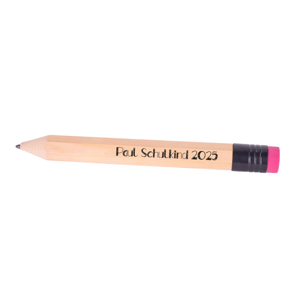 XXL Bleistift mit Radiergummi und Wunschtext in Übergröße! 35cm "Big Ideas"