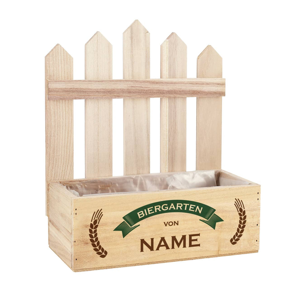 Mit Namensaufdruck