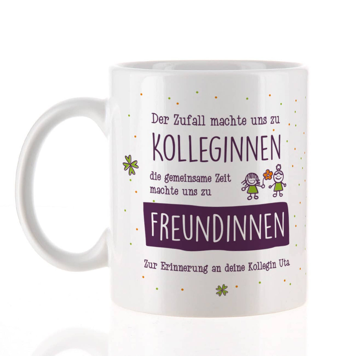 Abschiedsgeschenk für Kolleginnen Tasse mit Spruch