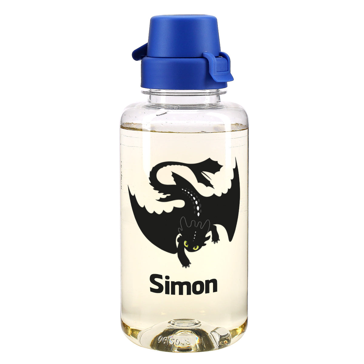 Drachen - Trinkflasche mit Name personalisiert 700ml | Geschenk für Jungen zur Einschulung