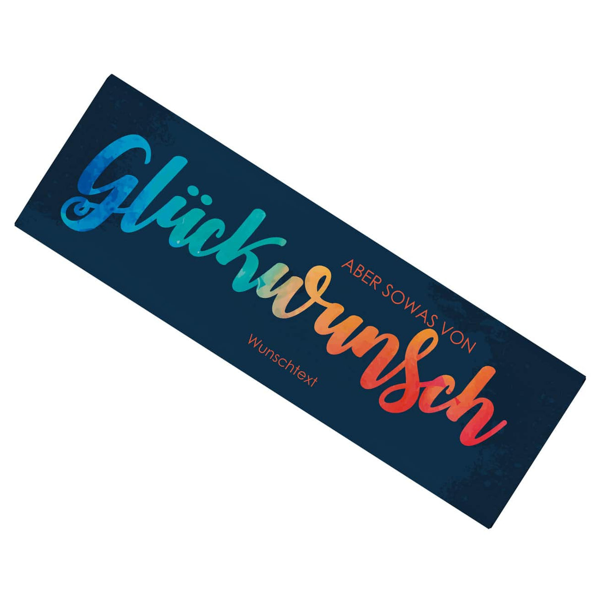 300g Schokolade -Glückwunsch