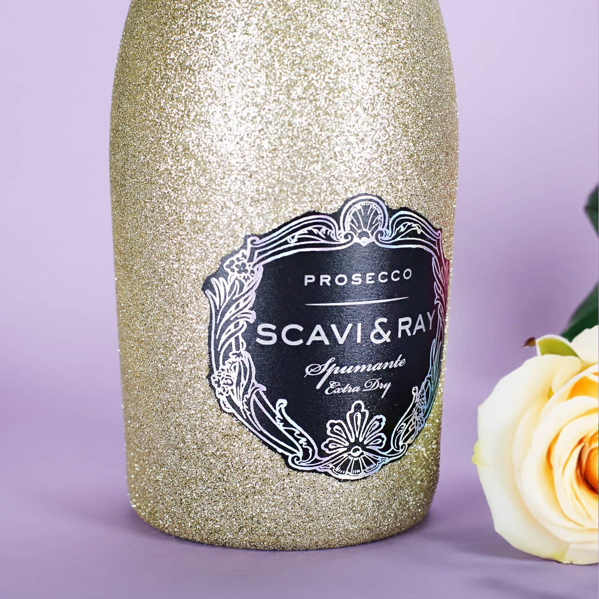 Scavi & Ray Prosecco DOC Spumante in der 0,75 l Glitzer Flasche