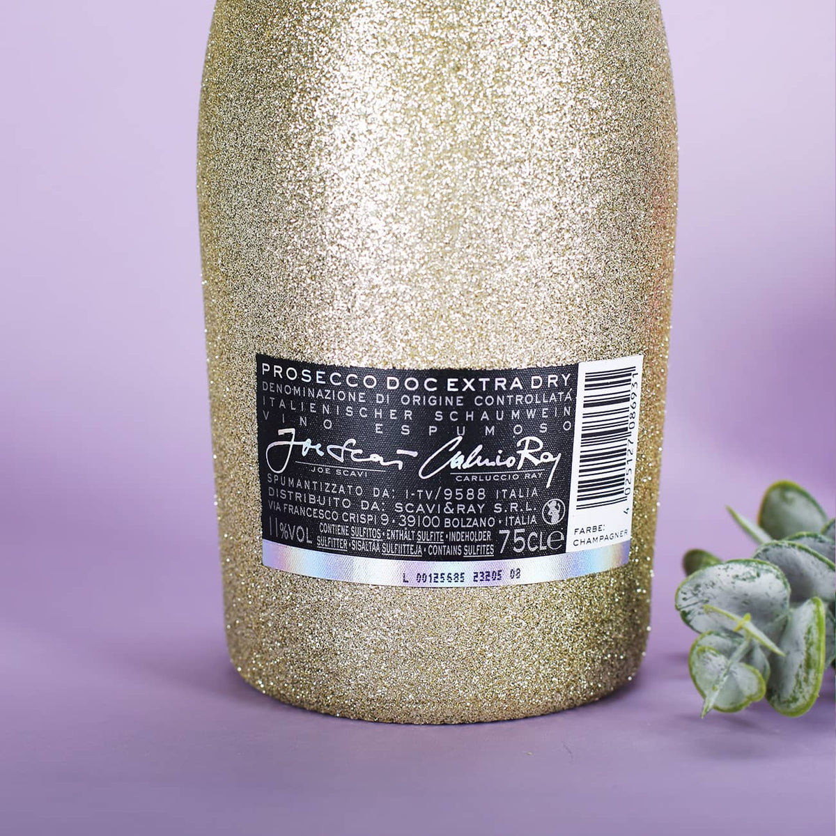Scavi & Ray Prosecco DOC Spumante in der 0,75 l Glitzer Flasche