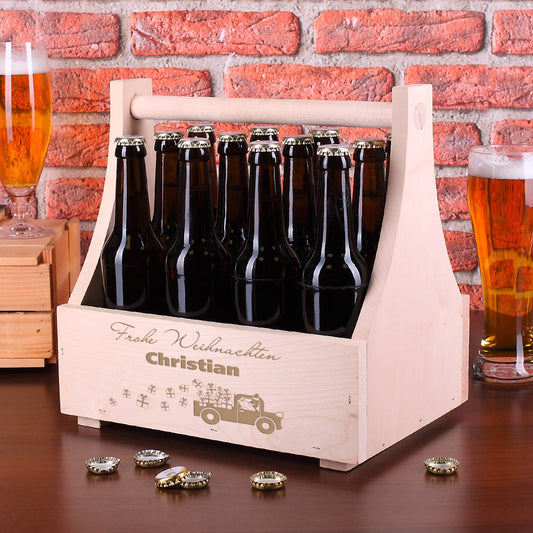 Biertträger aus Holz