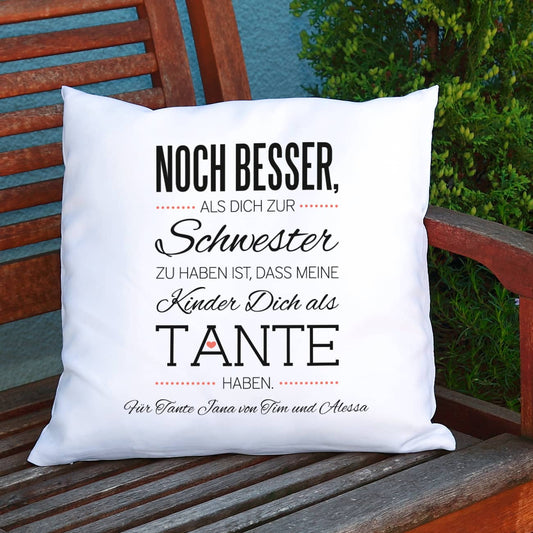Kissen für Ihre Schwester