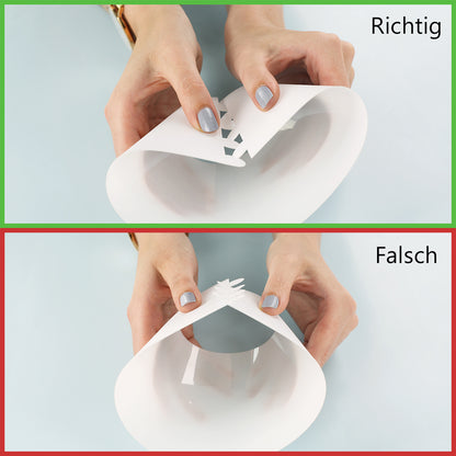 Ritzenhoff Windlicht zur Hochzeit personalisiert mit Namen & Datum | Eukalyptus