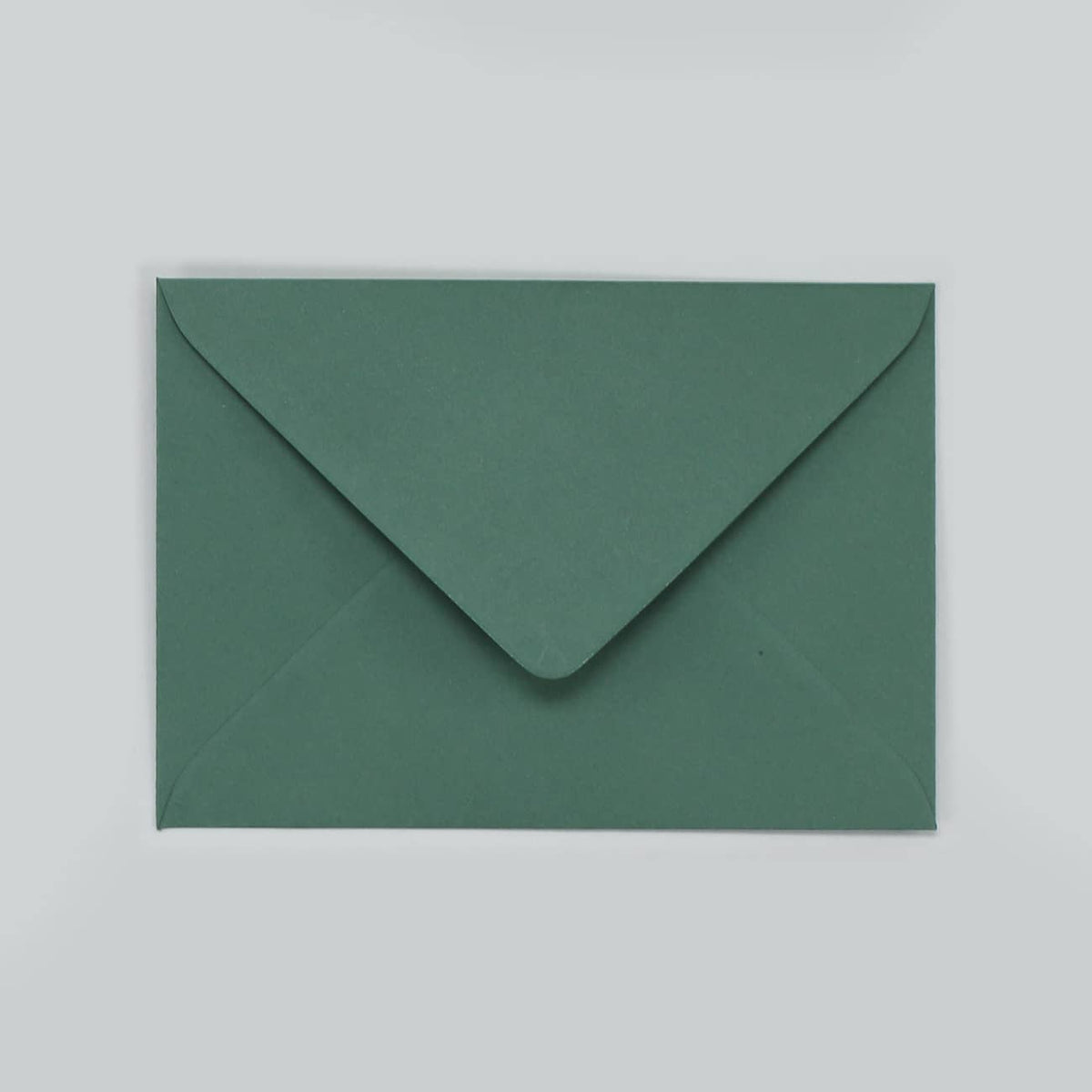Postkartenhülle Dunkelgruen