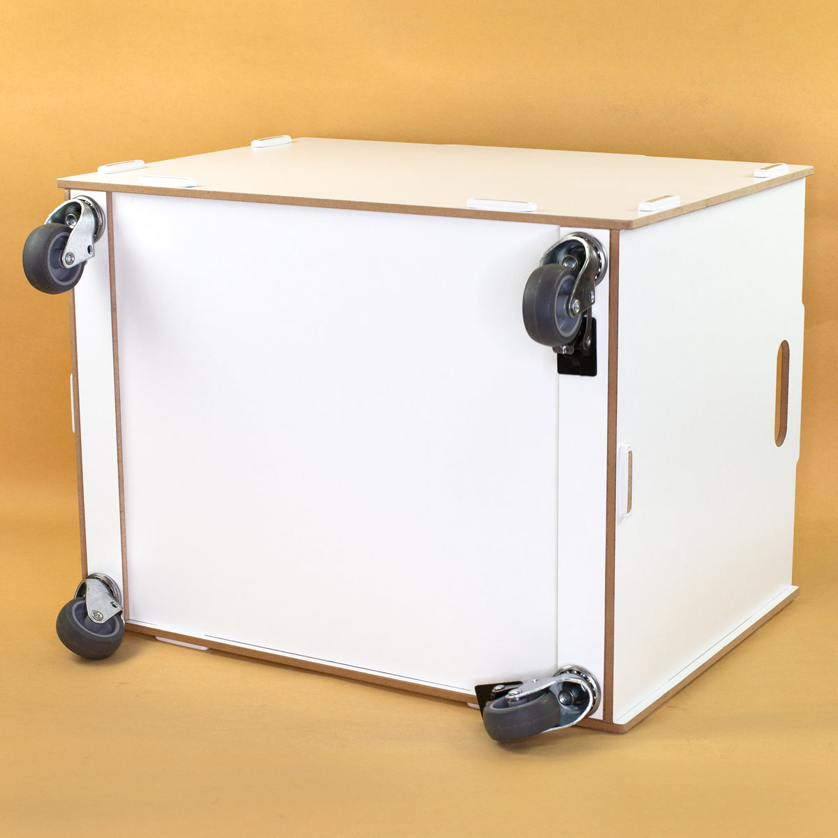 Personalisierte Rollbox aus Holz - Tierfreunde auf Safari - von clipfritz | Spielzeugkiste mit Name