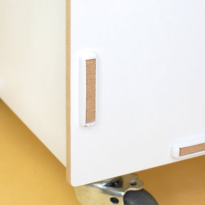 Personalisierte Rollbox aus Holz von clipfritz | Aufbewahrungsbox mit Spielzeugmotiv & Wunschtext