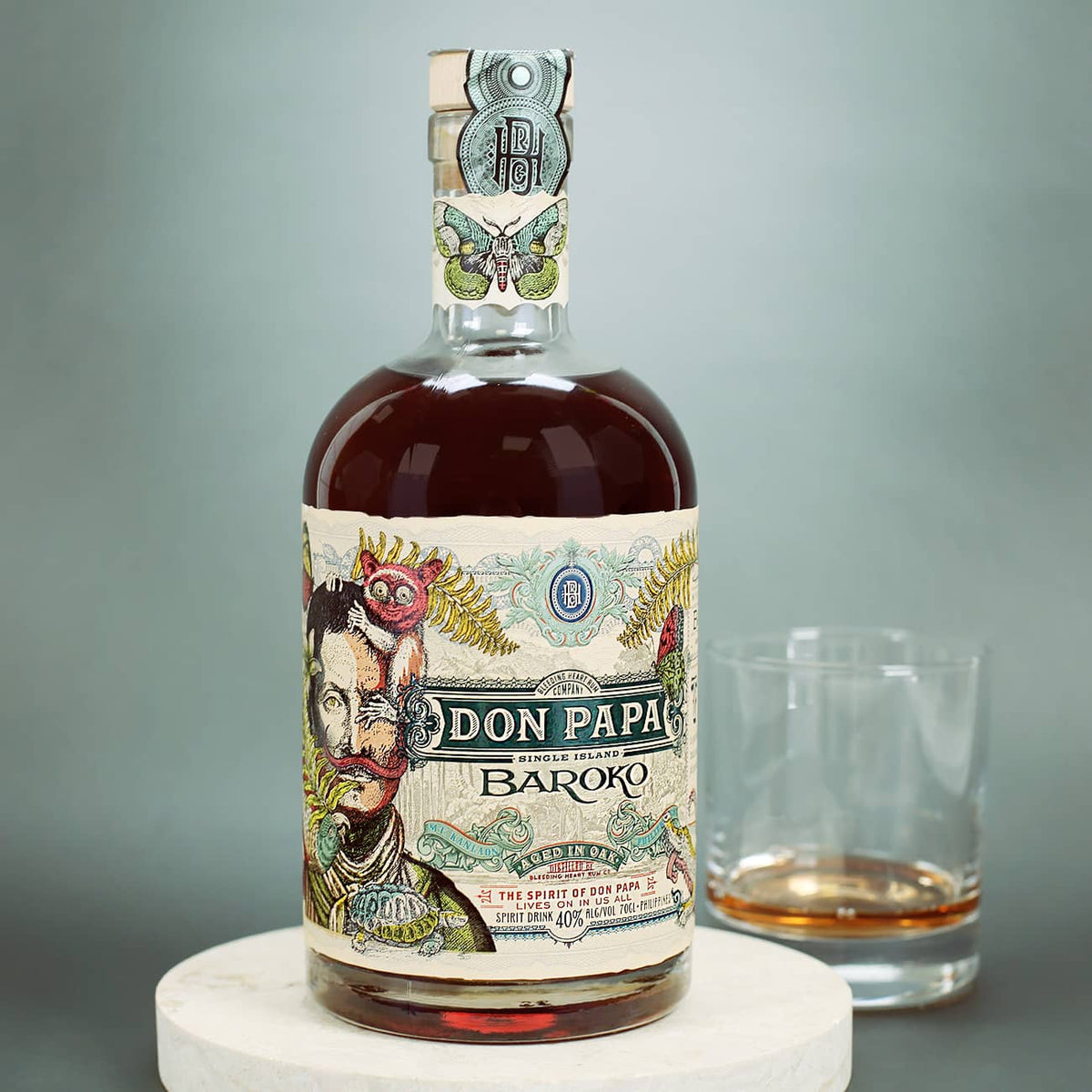 Edler Rum in ansprechender Flasche