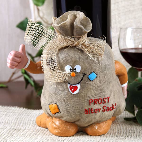 Flaschenhalter - Prost Alter Sack !