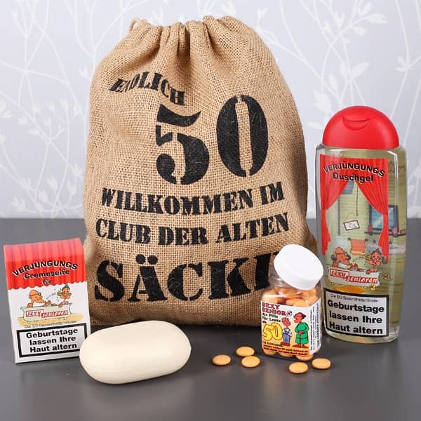 Geburtstagsgeschenk Set zum 50.