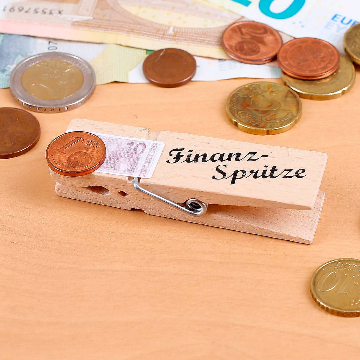 Geldklammer Finanzspritze