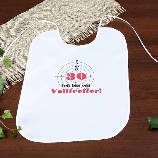 großer Latz zum 30. Geburtstag