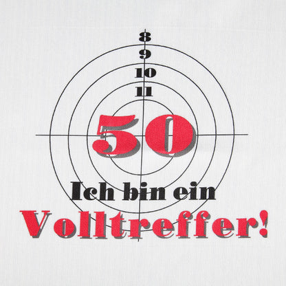 Großer Latz für große Kinder - 50 Ich bin ein Volltreffer !