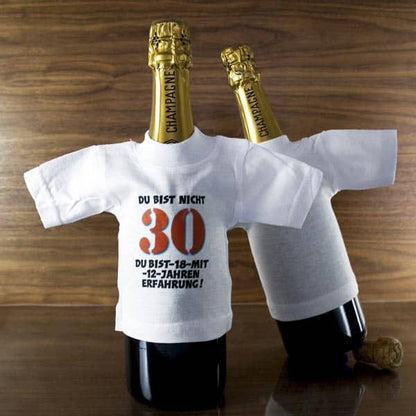 Flaschenshirt zum 30.