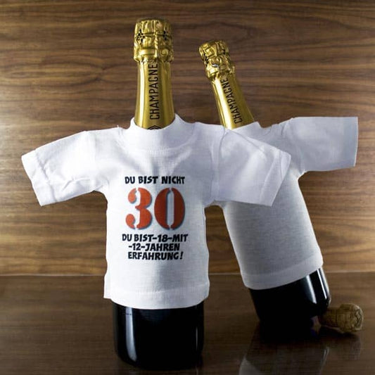 Flaschenshirt zum 30.