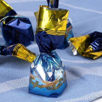 Cremige Milchschokolade als Pralinen mit Cerealien