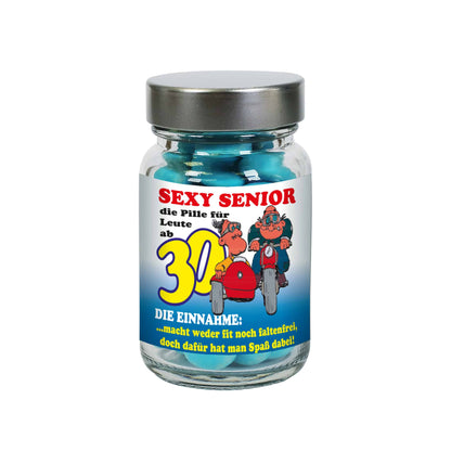 Pillendose als Geburtstagsgeschenk