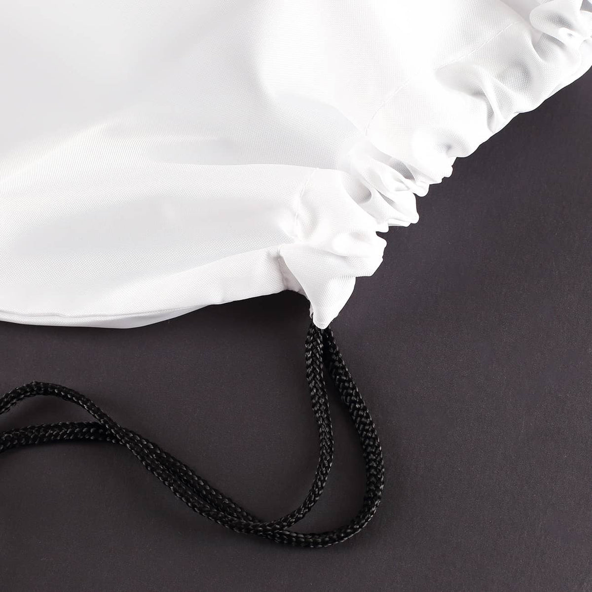Sportbeutel mit Regenbogenmotiv und Name für Jungen