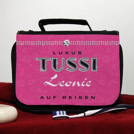 Kulturtasche mit Namen Tussi