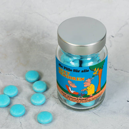 Pillendose für Senioren als Genurtstagsgeschenk