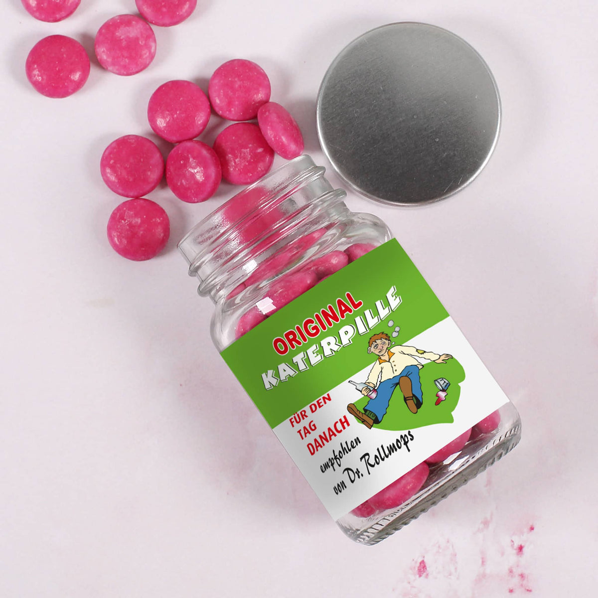 Traubenzuckerpilllen gegen den Kater
