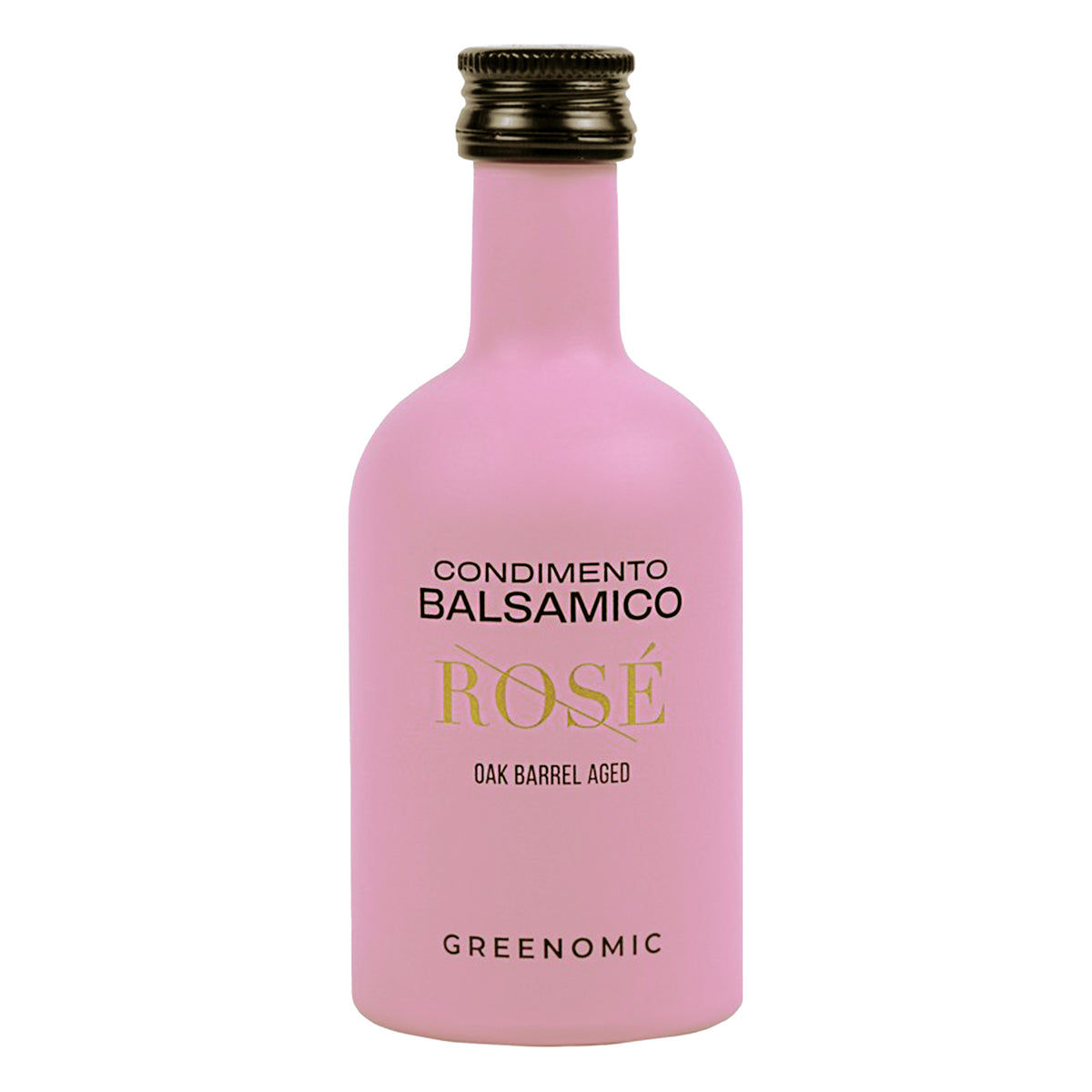 Balsamico Rosé 100 ml freigestellt in eleganter Keramikflasche
