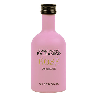 Balsamico Rosé 100 ml freigestellt in eleganter Keramikflasche