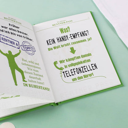 Lustiges Buch - Rentner Pass