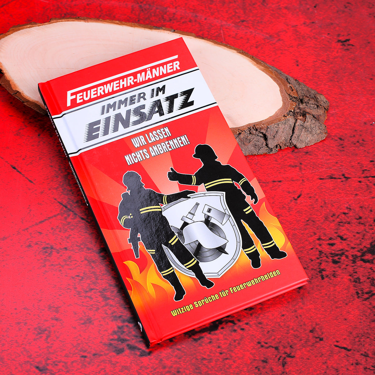 Buch - Feuerwehrmänner immer im Einsatz