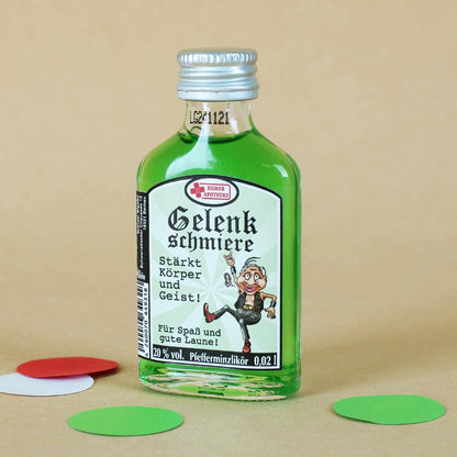Lustiger Pfefferminzlikör - Gelenkschmiere