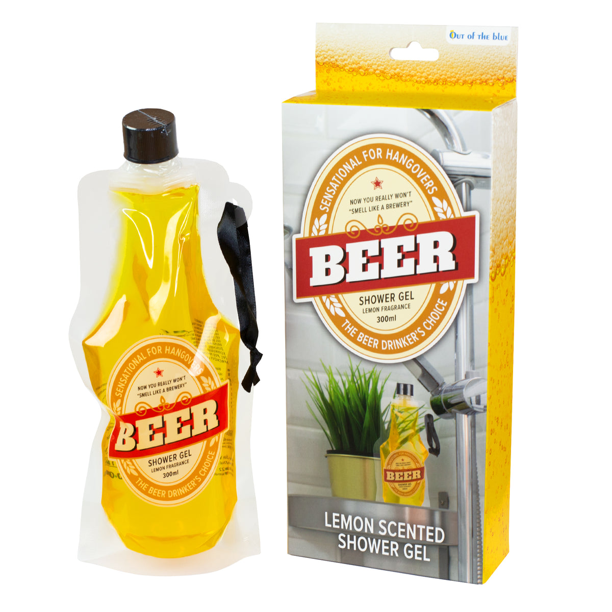 Duschgel Bier im PET-Beutel | Witziges Geschenk