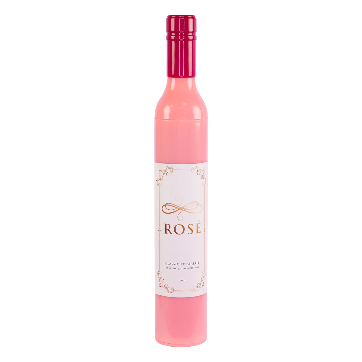 Taschen Regenschirm als Weinflasche Rosé