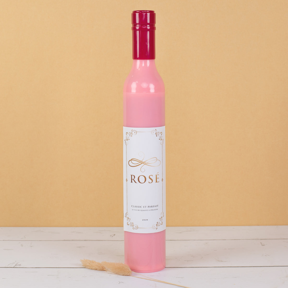 Taschen Regenschirm als Weinflasche Rosé