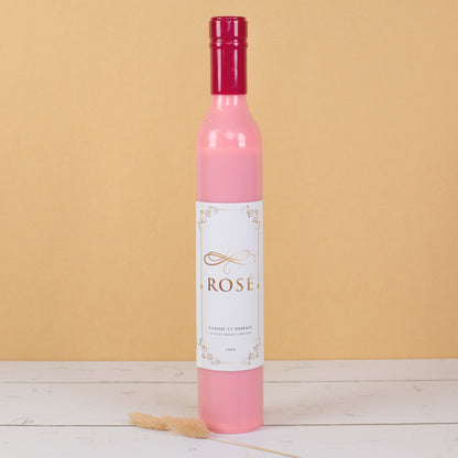 Taschen Regenschirm als Weinflasche Rosé