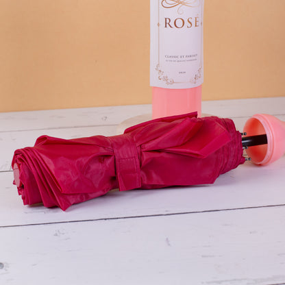 Taschen Regenschirm als Weinflasche Rosé