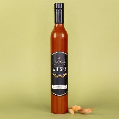 Taschen Regenschirm als Whiskyflasche