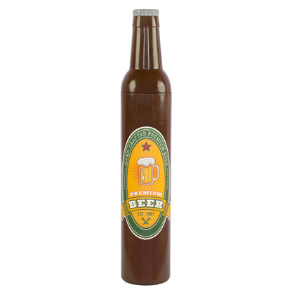 Taschen Regenschirm als Bierflasche