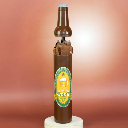 Taschen Regenschirm als Bierflasche