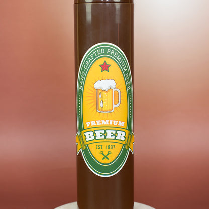 Taschen Regenschirm als Bierflasche