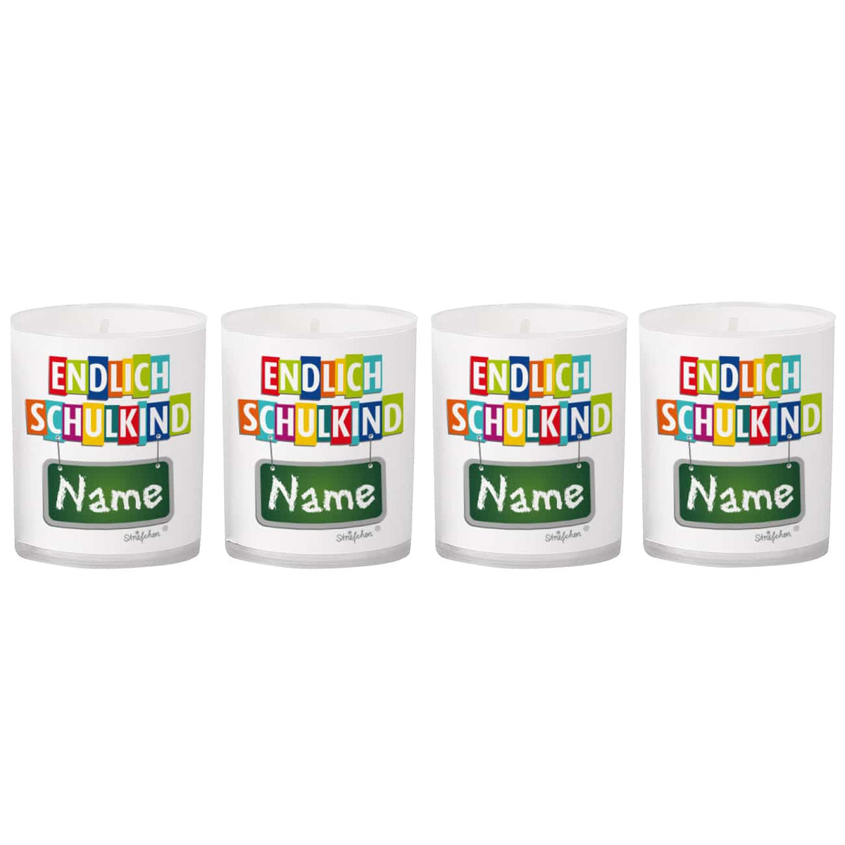 Mit Namensaufdruck