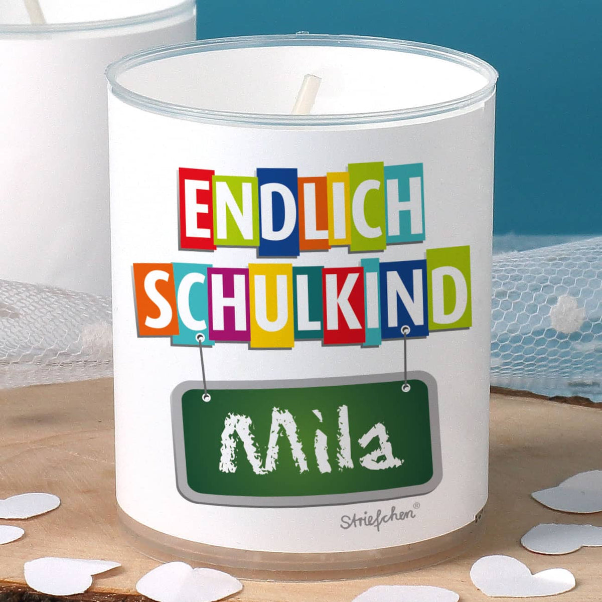 passende Tischdekoration zum Schulstart