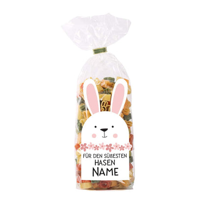 Hasennudeln zu Ostern mit Ihrem Wunschnamen