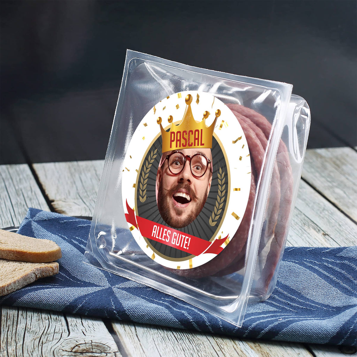 Lustiges Geburtstagsgeschenk zum Genießen