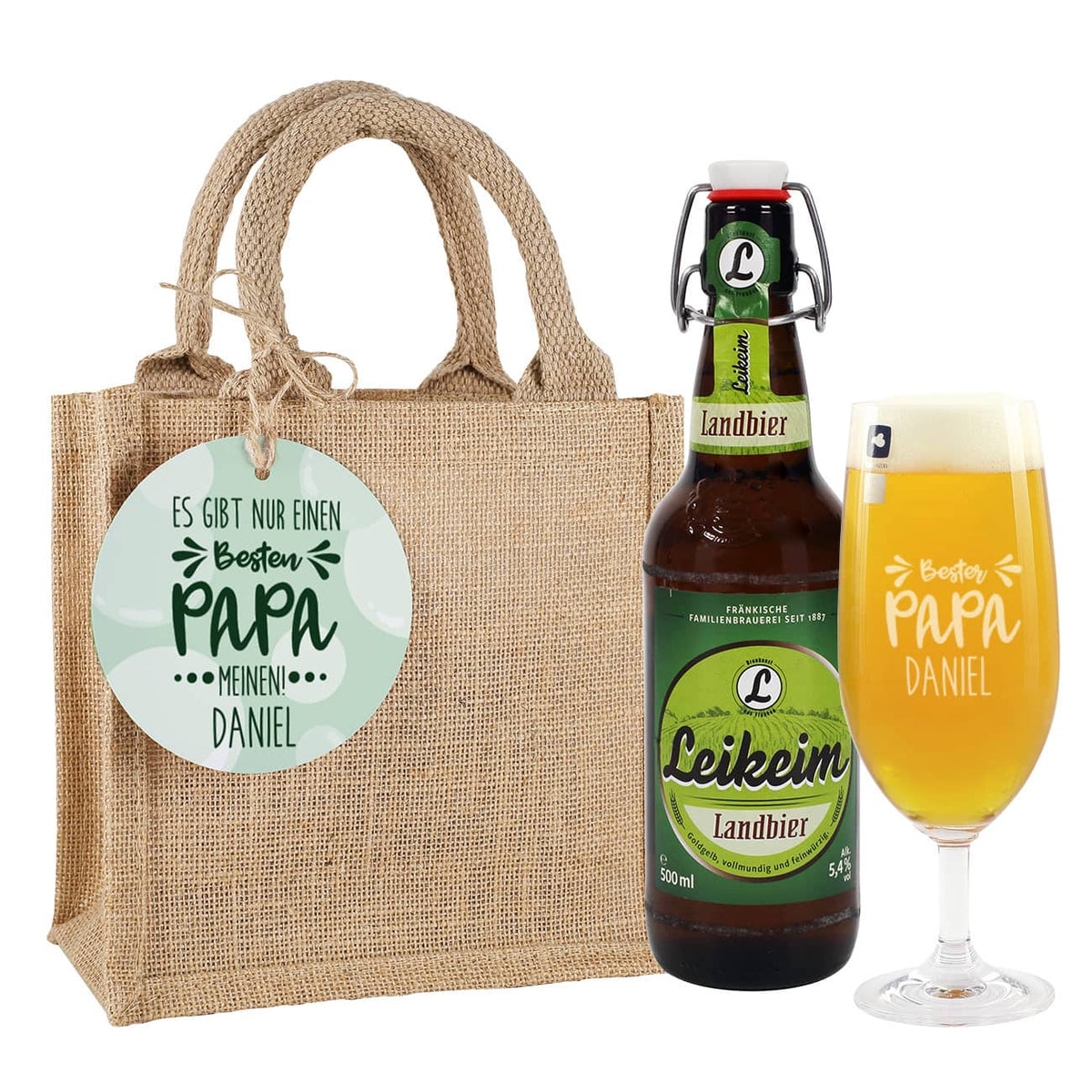 Personalisiertes Geschenkset für Papa