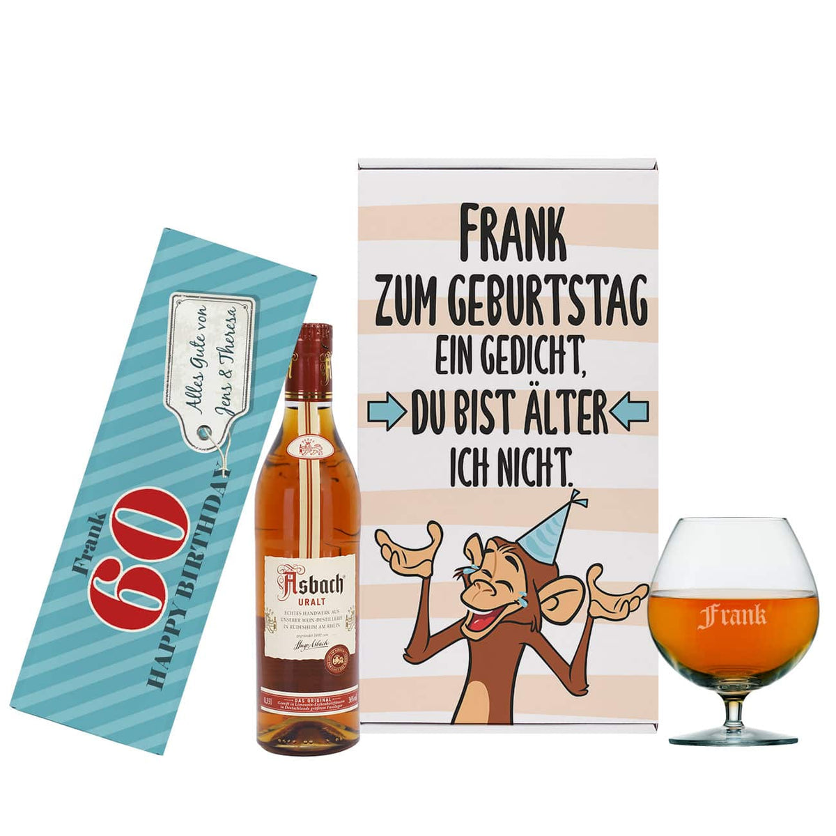 Personalisiertes Geschenkset zum Geburtstag