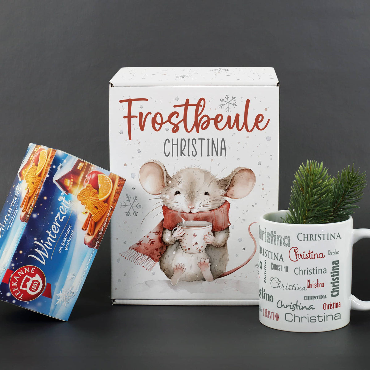 Tee Geschenkset "Frostbeule" für die Winterzeit & zu Weihnachten